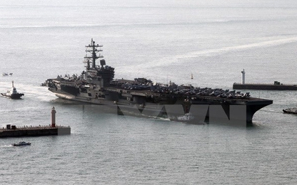 Nhật Bản lên kế hoạch tổ chức tập trận chung với tàu sân bay Mỹ