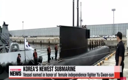 Hàn Quốc nhận ‘tân binh’ trị tàu ngầm Triều Tiên