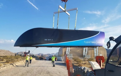 Hyperloop: Giấc mơ lướt khí sắp trở thành hiện thực