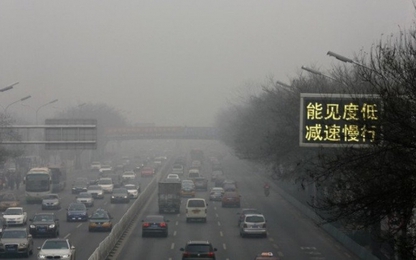 Ô nhiễm không khí tại Trung Quốc vẫn ngày càng nghiêm trọng