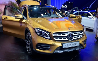 Mercedes GLA 2018 ở Việt Nam có giá từ 1,619 tỷ đồng