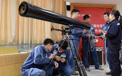 Trung Quốc sử dụng pháo laser để “dọn rác” trên đường dây điện