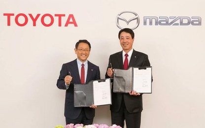 Toyota và Mazda hợp lực phát triển sản phẩm