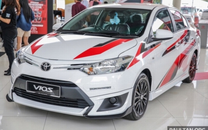 Toyota Vios Sports Edition 2017 ra mắt tại Malaysia, giá từ 452 triệu