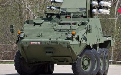 Mỹ giới thiệu phiên bản mới của xe bọc thép Stryker