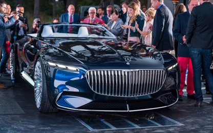 Mercedes-Maybach 6 mui trần - xe điện siêu sang và lớn nhất thế giới