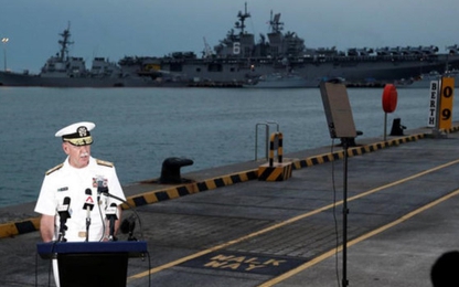Trung Quốc bị nghi đứng sau tai nạn tàu chiến Mỹ ở Singapore