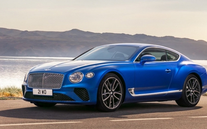 Bentley Continental GT 2018 mạnh 626 mã lực trình làng