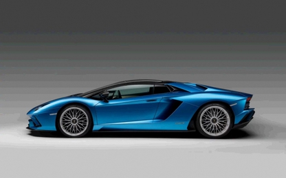 Lamborghini ra mắt Aventador S Roadster, 730 mã lực,350 km/h, đánh lái cả bốn bánh.
