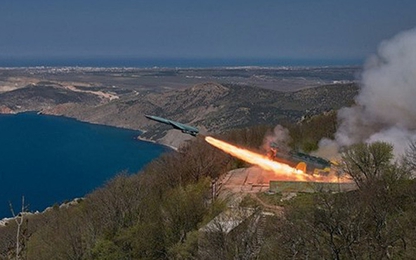 Nga thử nghiệm hệ thống tên lửa Utes đang bảo vệ bán đảo Crimea