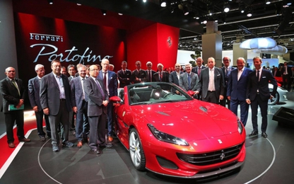 Siêu xe Ferrari Portofino lần đầu ra mắt công chúng