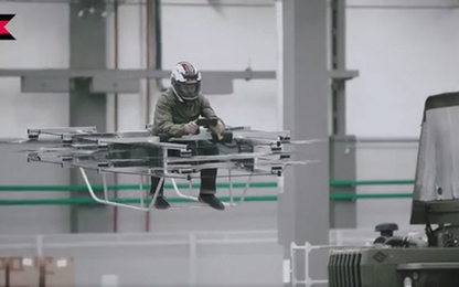 Nga phát triển thành công xe bay hoverbike phục vụ quân sự