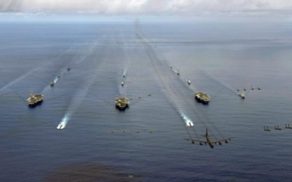 Ba tàu sân bay Mỹ sắp tập trận tại châu Á
