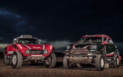 Cặp đôi MINI John Cooper Works thách thức địa hình tại Dakar 2018