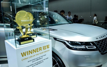 Range Rover Velar thắng giải “China SUV of the Year 2018”