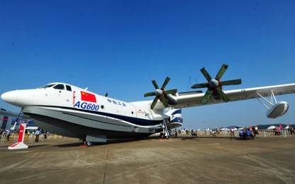 Trung Quốc: Thủy phi cơ lớn nhất thế giới sắp bay chuyến đầu tiên