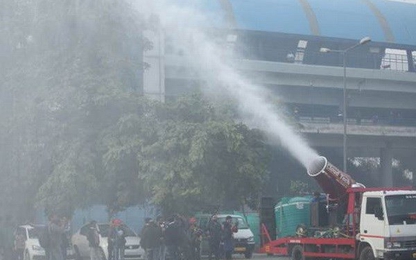 Ấn Độ thử nghiệm "vòi rồng chống khói" tại thủ đô New Delhi