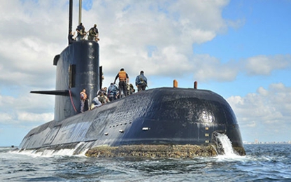 Phát hiện tín hiệu thủy âm nghi của tàu ngầm Argentina mất tích