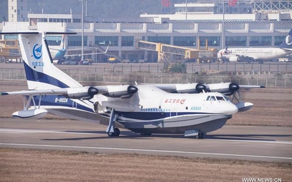 Thủy phi cơ lớn nhất thế giới của Trung Quốc đã cất cánh thành công