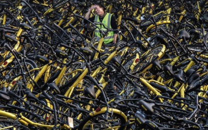 “Cơn sốt” chia sẻ xe đạp ở Trung Quốc hạ nhiệt nhanh chóng
