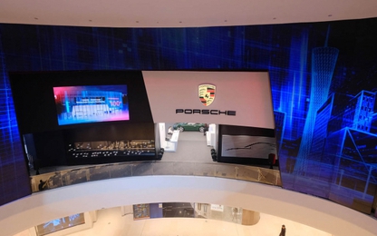Porsche mở showroom thứ 100 tại Trung Quốc
