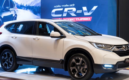 Honda CR-V bán ra cao hơn giá dự kiến hàng trăm triệu đồng