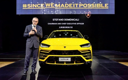 Siêu SUV Lamborghini Urus "hạ cánh" tới Trung Quốc