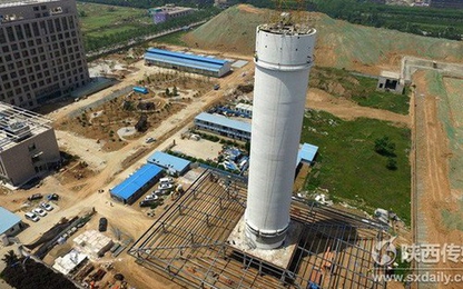 Trung Quốc xây tháp lọc khí ô nhiễm lớn nhất thế giới tại Tây An