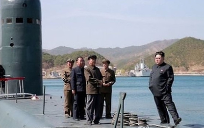 Bệ thử tên lửa phóng từ tàu ngầm Triều Tiên có dấu hiệu hoạt động