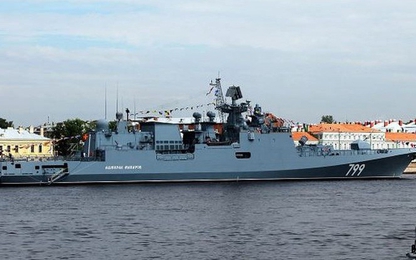 Chiến hạm Đô đốc Makarov của Nga khiến Mỹ bất an