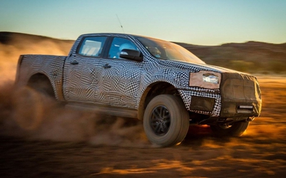 Ford Ranger Raptor sắp trình làng với khả năng offroad ấn tượng