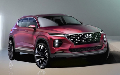 Hé lộ diện mạo Hyundai Santa Fe 2019 thế hệ mới