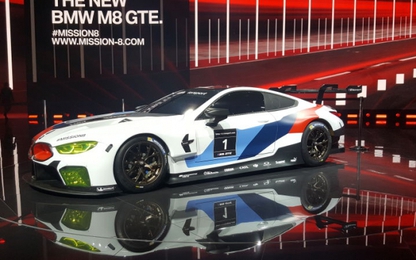 BMW giới thiệu mẫu M8 sẽ tham gia giải Le Mans 2018