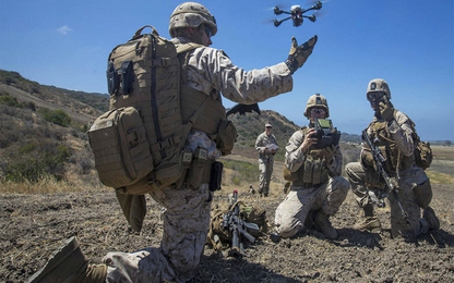 Lính thuỷ đánh bộ Mỹ sẽ được trang bị đạo quân drone 4 cánh quạt