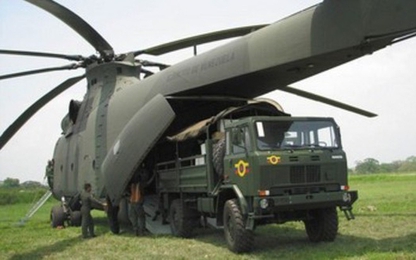 Trực thăng khổng lồ Mi-26 tái nhập Quân đội Nga bằng cấu hình mới