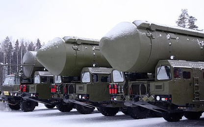 Hành trình tên lửa xuyên lục địa của Nga di chuyển tới Moscow