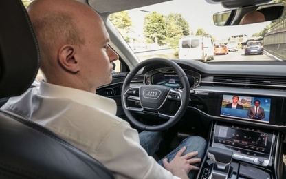 Tìm hiểu máy quét laser của Audi A8,bộ phận quan trọng của xe tự lái