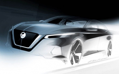 Đối thủ Camry - Nissan Altima 2019 thế hệ mới sắp ra mắt