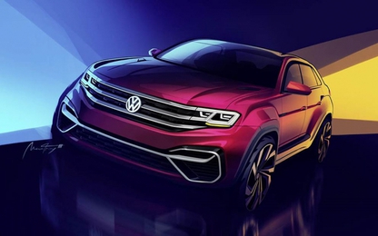 Tân binh SUV Coupe Volkswagen Atlas 5 chỗ sắp ra mắt toàn cầu