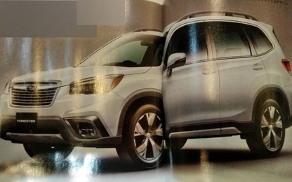 Lộ ảnh Subaru Forester 2019 thế hệ mới trước ngày ra mắt