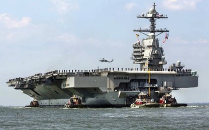 Hải quân Mỹ sắp sở hữu cùng lúc 2 tàu sân bay mới
