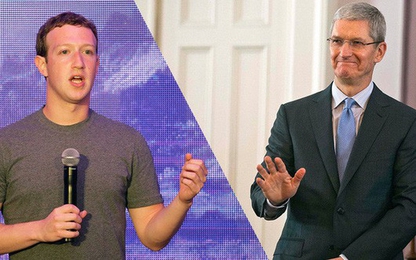 Chiến tranh lạnh giữa Tim Cook và Mark Zuckerberg đang chuẩn bị bùng nổ?