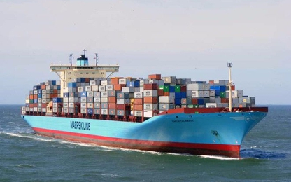 Tàu chở container vô địch thế giới: "Cõng" 17.603 chiếc, vẫn thừa 667 chỗ!