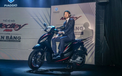 Piaggio Medley 2018 tiết kiệm nhiên liệu ra mắt Việt Nam