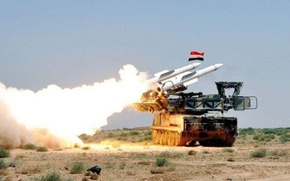 Syria bắn hạ tên lửa nhắm vào căn cứ không quân
