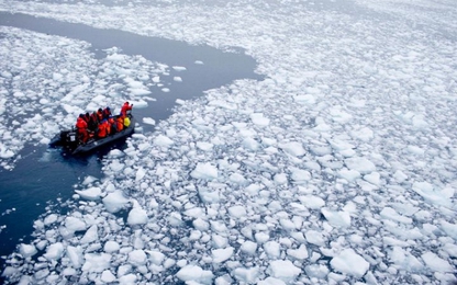 Băng Nam Cực vẫn tan chảy trong mùa đông mặc cho nhiệt độ mức âm