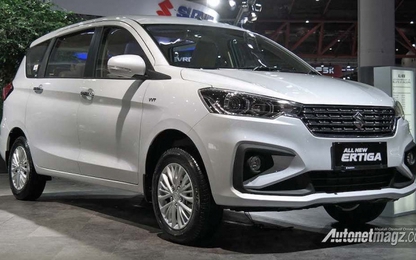 Cận cảnh MPV giá rẻ Suzuki Ertiga 2018 “lột xác” toàn diện