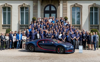 Siêu xe Bugatti Chiron thứ 100 giá 76 tỉ đồng về đại gia Ả Rập
