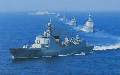 Hải quân Trung Quốc tăng mạnh quy mô so với Mỹ trước năm 2030