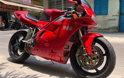 Chi tiết “hàng hiếm” Ducati 996 tại Việt Nam